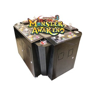New game Ocean king 3 Monster awaken 3D coin operated fish gambling game machine with LG display