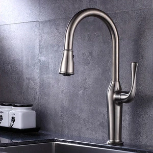 New Luxury European Sanitary Ware Pull Down Cupc Spring Kitchen Faucet