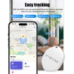New Product Mini Portable Tracker VIECAR DW01 Car Key Anti-lost Detection Wireless Location Tracker Find Kids Pet Location
