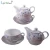 Import New Products Custom Printed Home Goods Australia Style Porcelain Tea Set Ceramic Teapot Coffee Sets from China