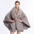 Import New products faux big fox fur collar poncho fur cape elegant ladies fur cape shawl from China