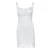 Import New Sexy 2021 Mini Dresses  White Womens See-through Lace Bottoming Suspender Skirt Knitted Slim Fit Hip Dress from China