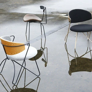 New Style Industrial Metal Frame Restaurant Metal Chair