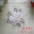 Import New vintage bead center rose sequin fabric applique for baby clothing from China