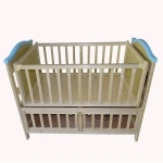 New wooden automatic swing baby bed swinging crib electric baby cot for kids