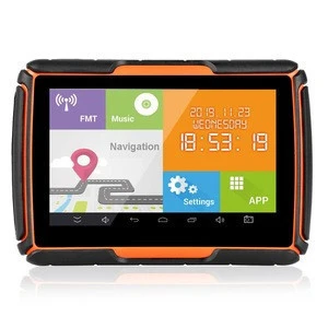 newest Fodsports 4.3 inch TFT capacitive touch Creen motorbike and car navigation with WIFI hotspot GPS