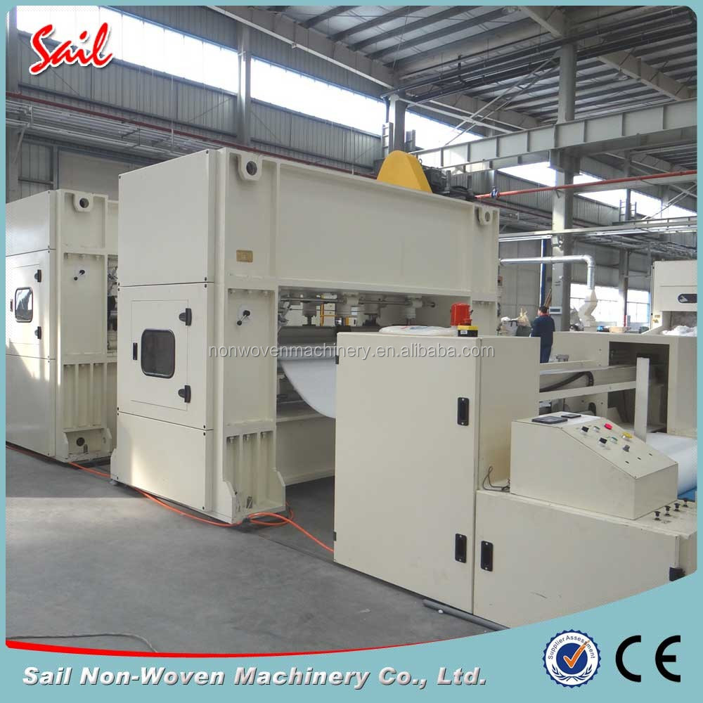 Buy Nonwoven Wool Felt Making Machine Roofing Felt Needle Punching ...