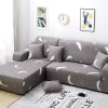 Nordic household home 3 seater corner l shape cheap fabric elastic stretch all-inclusive sofa covers couch covers set