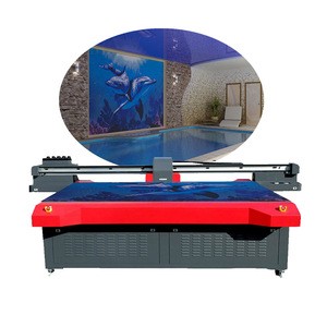 Ntek Flatbed printer UV Digital Poster Printing Machine Price YC2513H