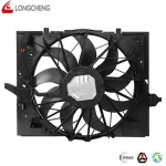 OEM 17427543282 Brushless motor automobile radiator cooling fan for BMW E60 fan factory