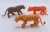 Import OEM children toys Wild Animals model soft plastic forest animal figurine pvc animal set bulk wholesale from China