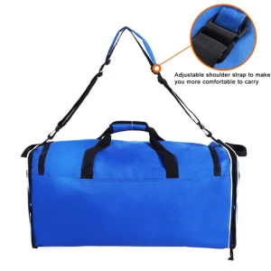 OEM Custom Large Capacity Waterproof Outdoor Sports Foldable Canvas Travel Duffel Bags