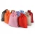 Import OEM eco friendly burlap drawstring wine bottle bag jute cosmetic bag from China