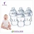 Import OEM Food grade 300ml plastics feeding bottle manufacturing cheap wide neck bpa free pp feeding bottles for babies from China