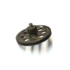OEM ODM High Precision High Quality Factory Price Aluminum Dual Gear For Gear Box Motor