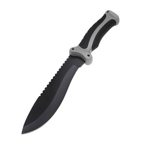 OEM outdoor small straight stainless steel fixed blade survival knife