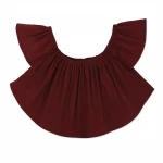 Off-Shoulder Red Baby Shirts Jeans Shorts Pants Infant Baby Outfit Cute Desi Girls Pictures