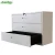 Office Equipment A4 storage waterproof storage drawer 3 drawer lateral file cabinet