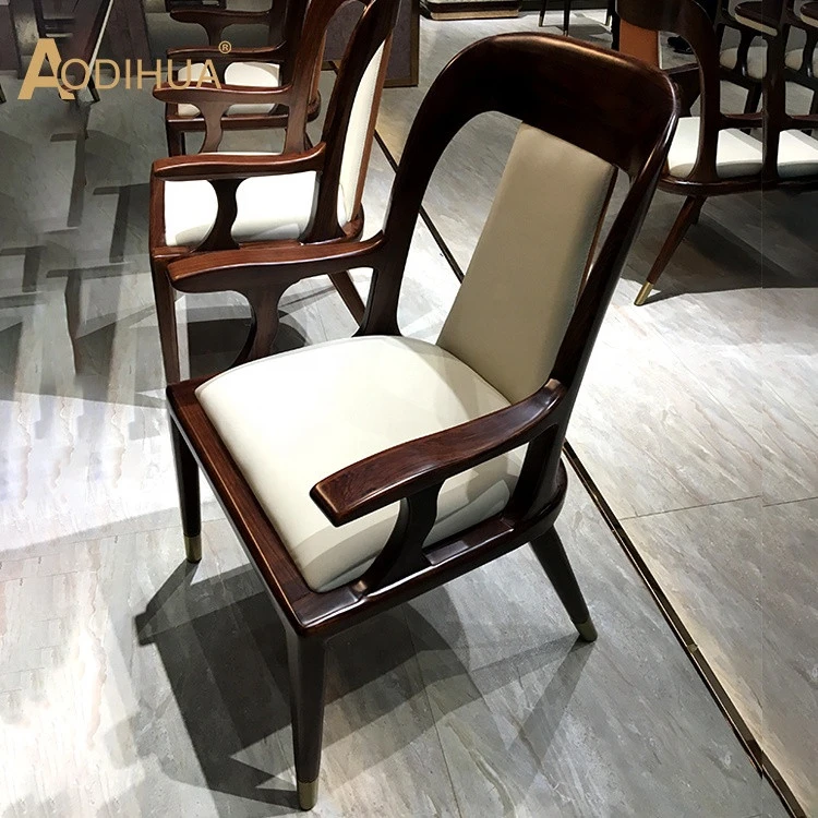Office solid wood chair legs visitor executive office chair