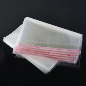 OPP/PE/CPP Plastic bag   transparent self-adhesive  plastic bag