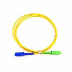 Optic equipment SC type fiber optic connector cable fiber optical patchcord for communications system