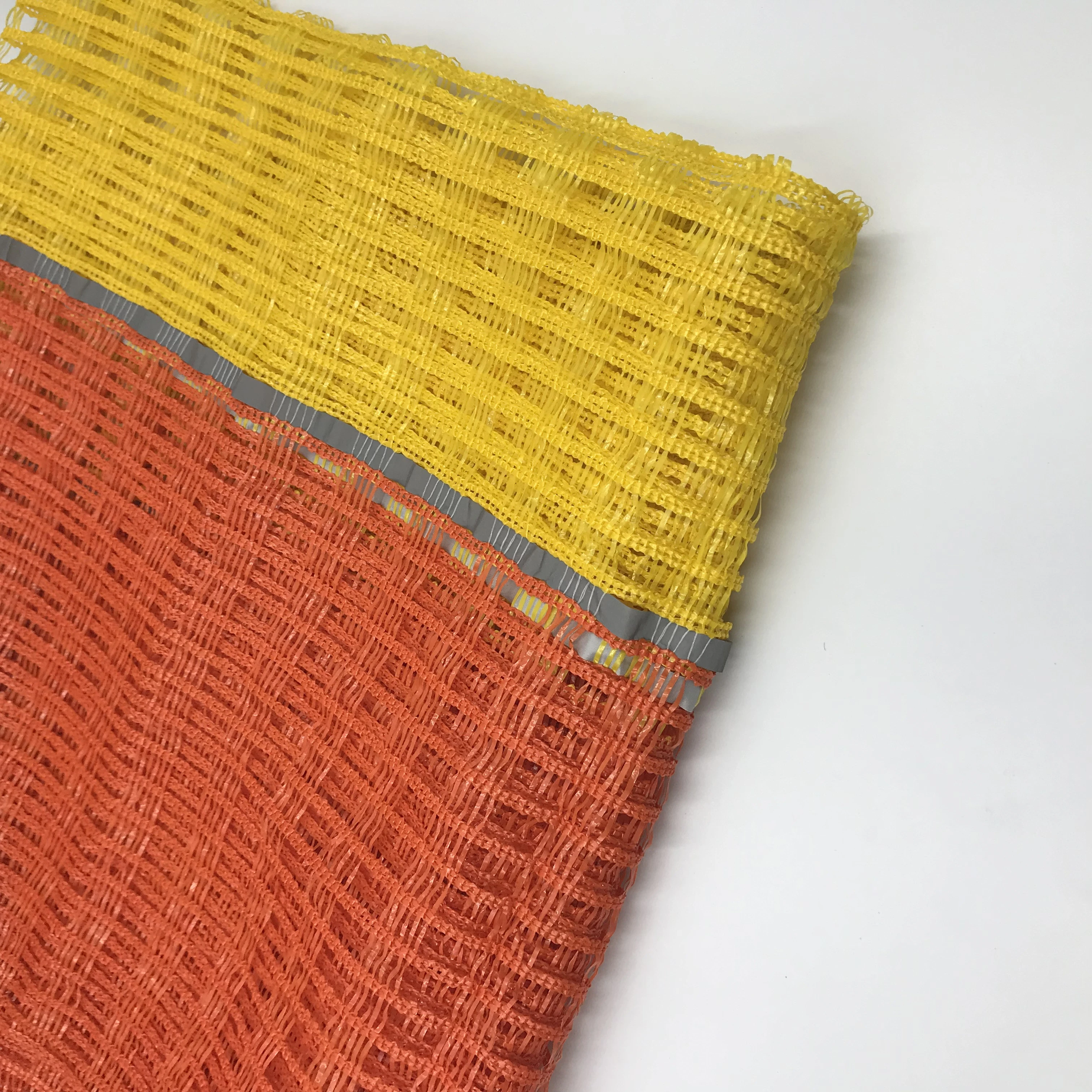 Orange and yellow netting &amp; Barrier netting