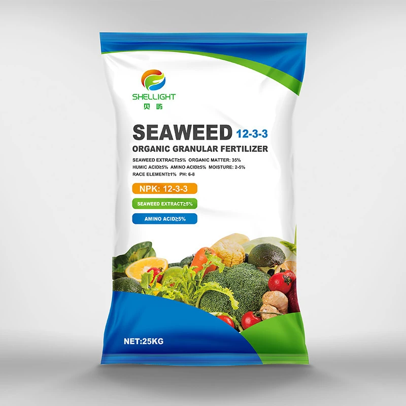 Organic Bio Seaweed Granular Compost fertilizer