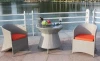 Outdoor Modern Restaurant Tables and Chairs Cheap Round Dining Table And Chair Portable Folding Table and Chair Set