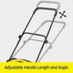 Outdoor Push Sweeper Manual Sweeper with Dual Side Brooms Industrial Push Sweeper for Cleaning Your Outdoor Areas with Ease