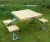 Import Outdoor sport foldable study table with 4 sets high quality from China