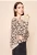 Import Oversized custom jacquard knitted animal women leopard print sweater from China