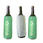 pe foam fruit protection bottle sleeves for supermarket net