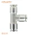 Import PE standard reducing tee 3 way t tube connection stainless steel pipe air fitting t connector 4 mm 6 mm from China