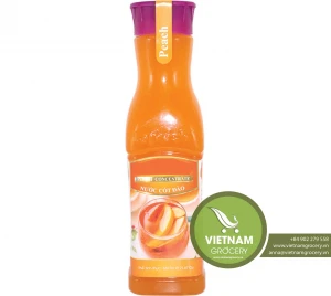 Peach juice bottle 650ml Wholesale