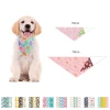 Peaktoppets Dog Bandana Custom Design MOQ 100pcs Pet Supplies 2021 Dog Puppy Scarf Coloring Easter Dog Pet Apparel & Accessories