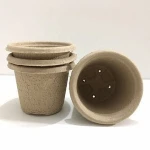 Peat Pots Garden Seedling Tray 11*10cm 100% Eco-Friendly Organic Germination Seedling Trays Biodegradable