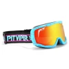 Pit viper Ski Goggles UV400 Protection Snowboard Eyewear Anti-fog Big Ski Mask Glasses Snow Snowmobile Man Women Skiing Outdoor