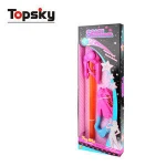 Plastic best toy gift set electric stunt toy gun brands light gun