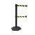 Import Plastic Double Cassette Crowd Control Belt Barricade Outdoor Stanchions For Road Safety Use from China