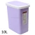 Import plastic dustbin trash/garbage/waste/rubbish /refuse bin or can from China