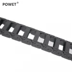 Plastic flexible cable track chain for logistic equipment ESTAR