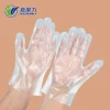 Plastic HDPE PE Gloves Food Safety Disposable Working Gloves Household Cleaning Gloves