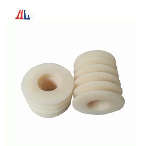 Plastic injection molded plastic PA6 nylon sheave pulley