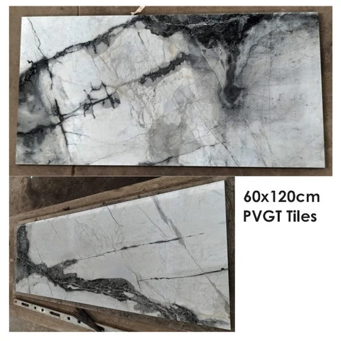 Buy Polished Glazed Porcelain 600x1200 Mm Floor Tile Villa Marble Stone ...