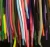 Import Polyester Colored 5mm Round Braided Hoodie Cord Multi Color Shoelaces Drawstring Cord Rope With End Tips from China