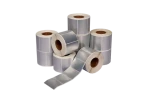 Popular Good Quality 50*30mm  Packaging Label Sticker Waterproof White Painted adhesive paper & film