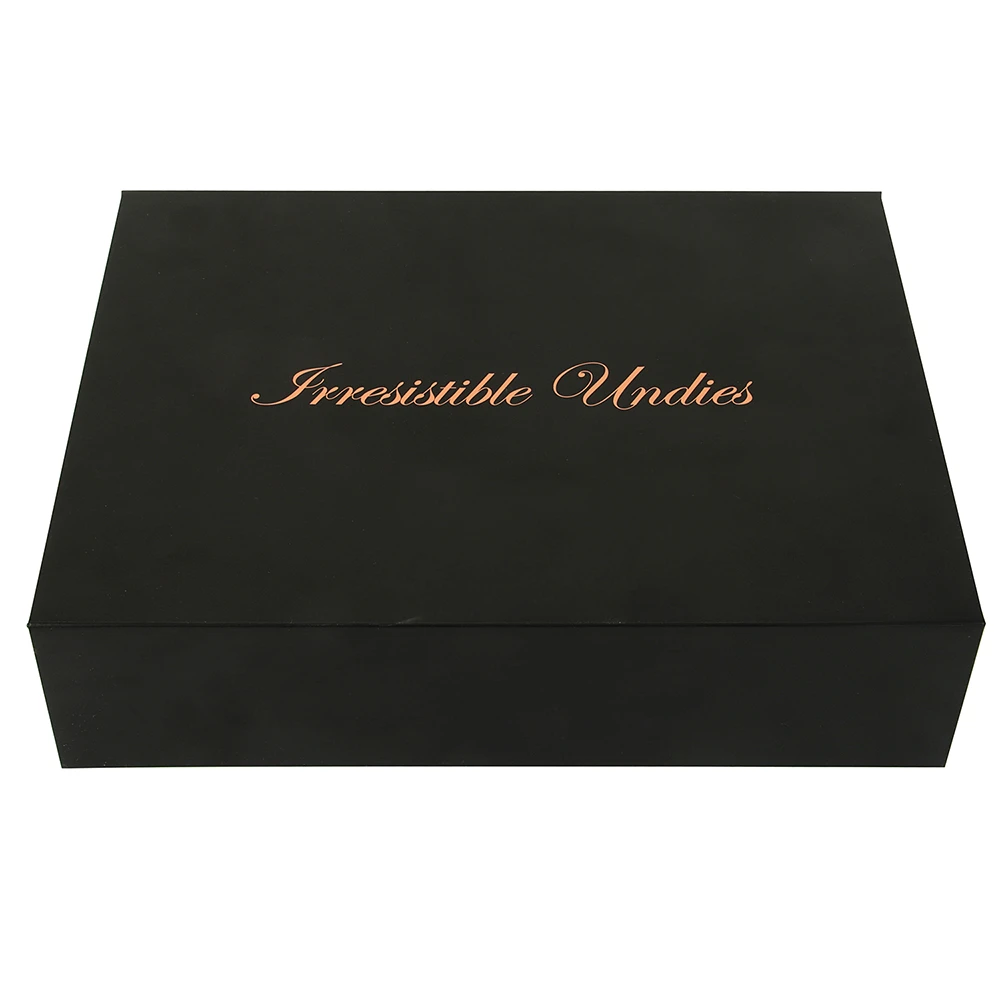 Popular Product Matte Lamination Rectangle Products Foldable Gift Paper Box