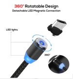 popular products 2021 most selled products 3in1 usb charging cable usb magnetic cable