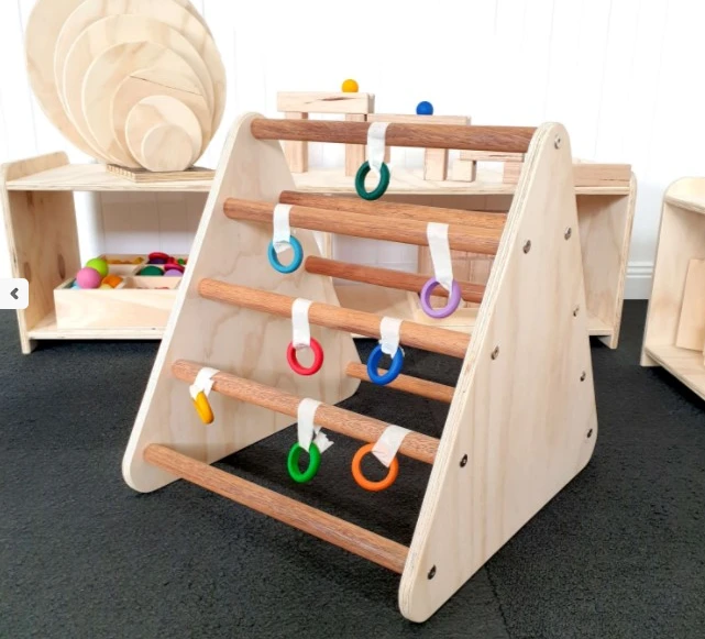 Popular triangle ladder children&#x27;s ladder toys wooden baby furniture children&#x27;s toys