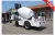 Portable automatic feeding concrete cement mixer truck